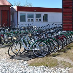 Pärnamõisa bicycle rental in the Port of Kihnu